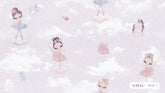 Ballerina and Purple Clouds Wallpaper (Xavia 3931-1J)